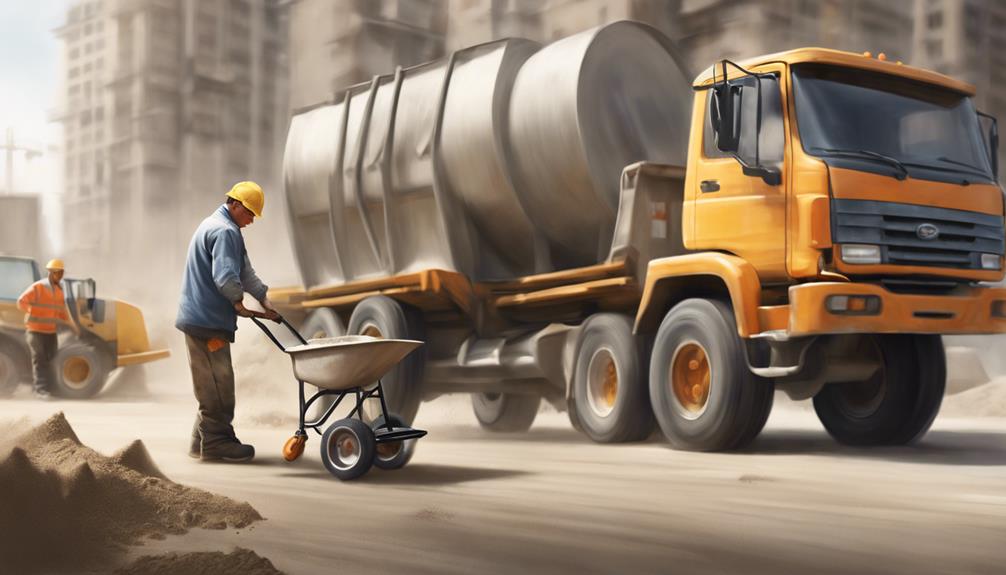 concrete delivery logistical plan
