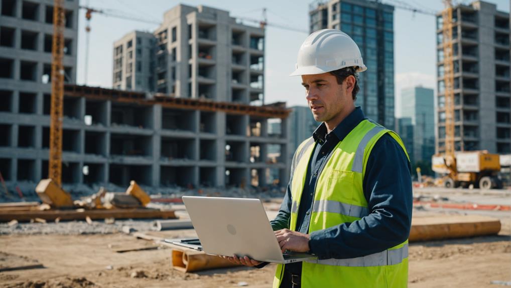 independent worker in construction
