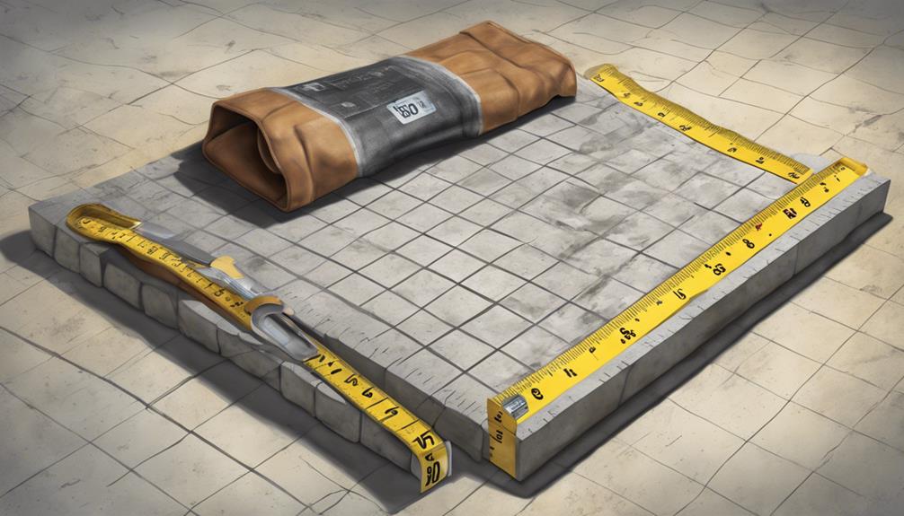 measurements for concrete volume