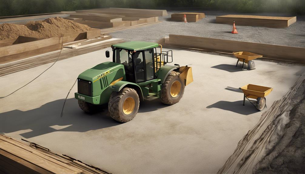 prepare land for construction